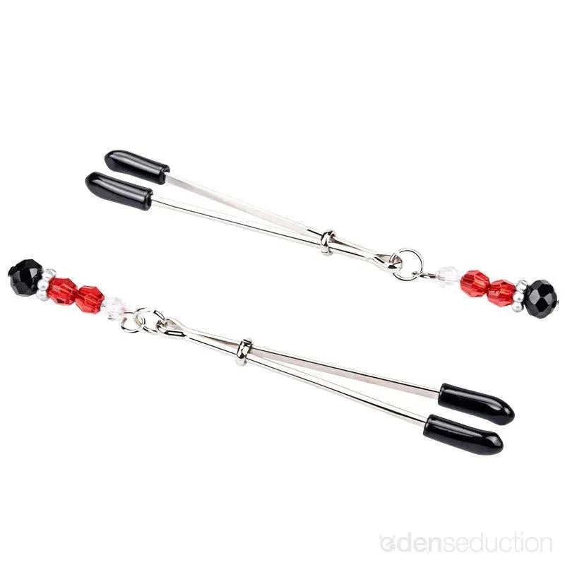 Eden beaded clamps Nipple clamps - EdenSeduce